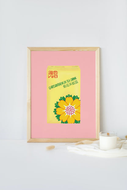 Set of Two - Chrysanthemum Tea & Yeo's Soy Bean Drink Prints